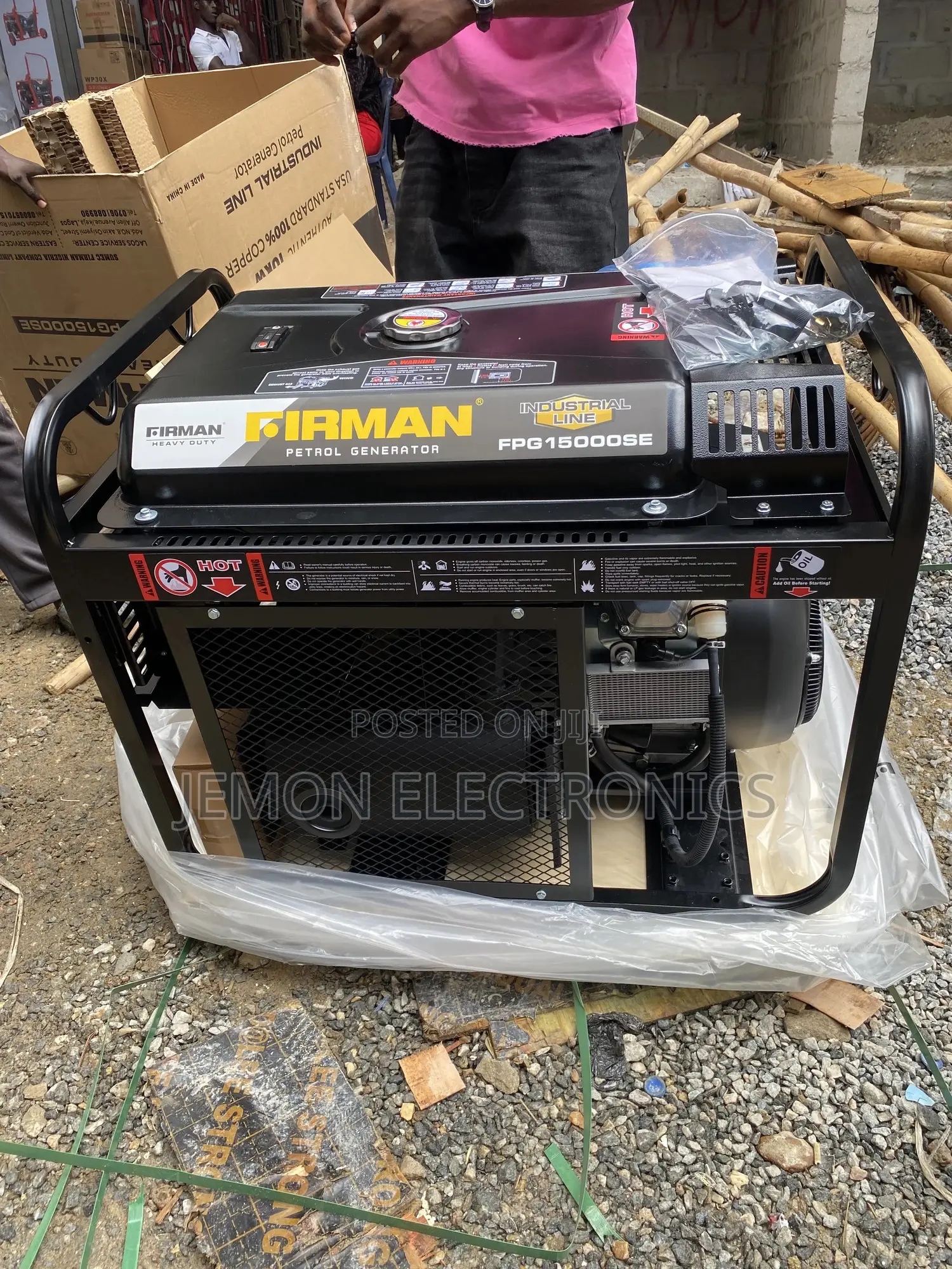 Powerful 14.5kva Fireman Petrol Generator – Heavy Duty Performance