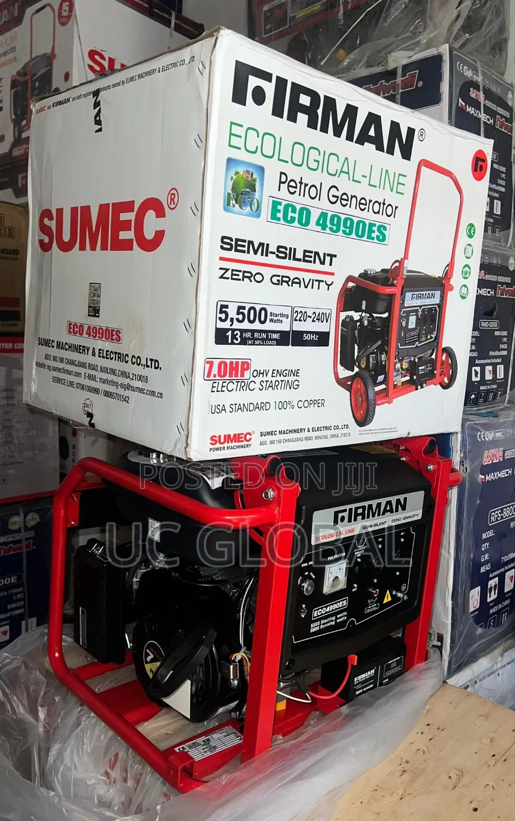 Firman 5.5kva Generator