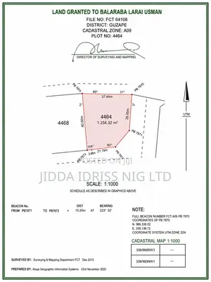 Prime Guzape Main Plot With C of O – 1,264sqm