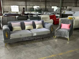7seater Sofa Set (2singles One Cushion)