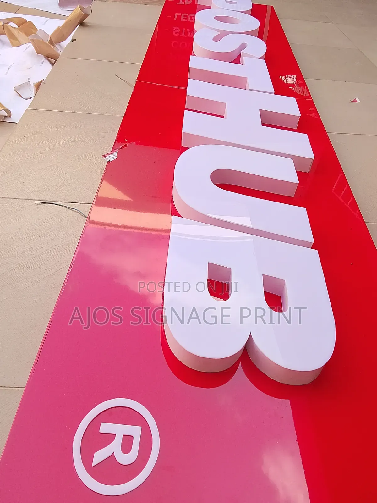 3d Signage and Branding