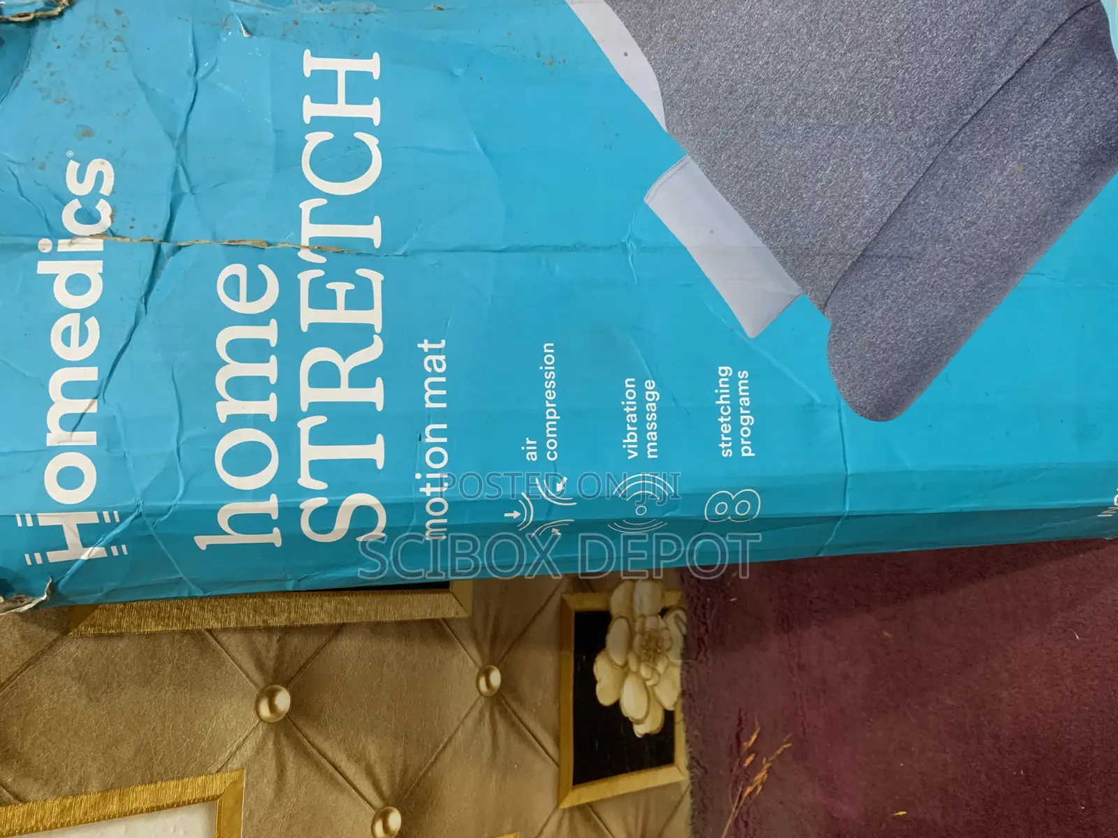 Air Compression Back Stretching Mat