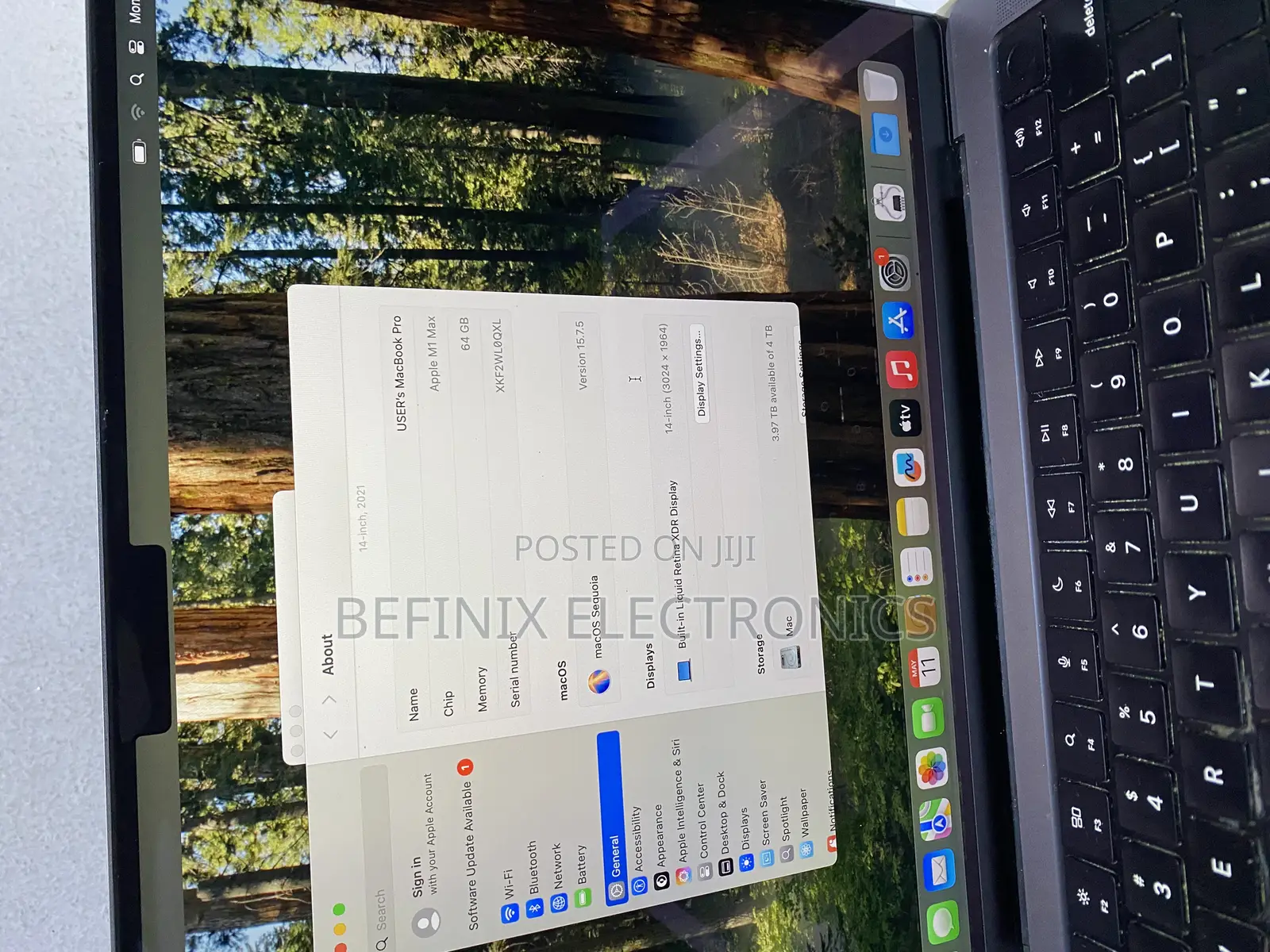 Laptop Apple MacBook Pro 2021 M1 64GB Apple M1 Max SSD 4T