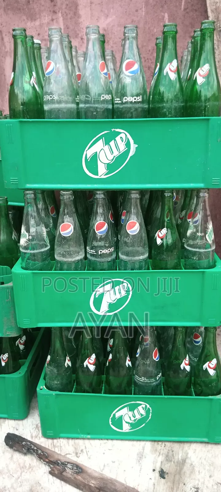 Empty Pepsi Bottle
