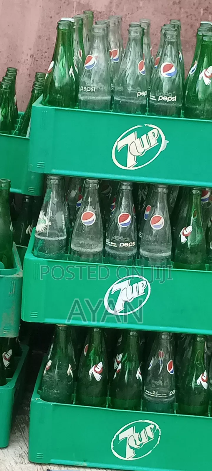Empty Pepsi Bottle