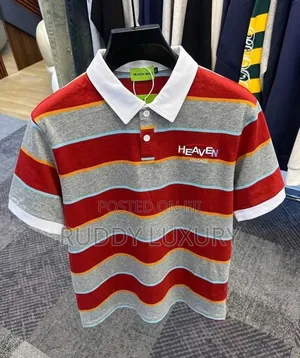 Heaven Wave Stripe Polo