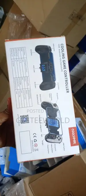 Cooling Game Controller for Android/I0s/Switch/Pc