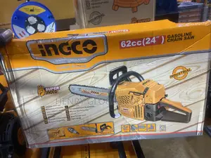 24” 62cc Ingco Gasoline Chain Saw Machine