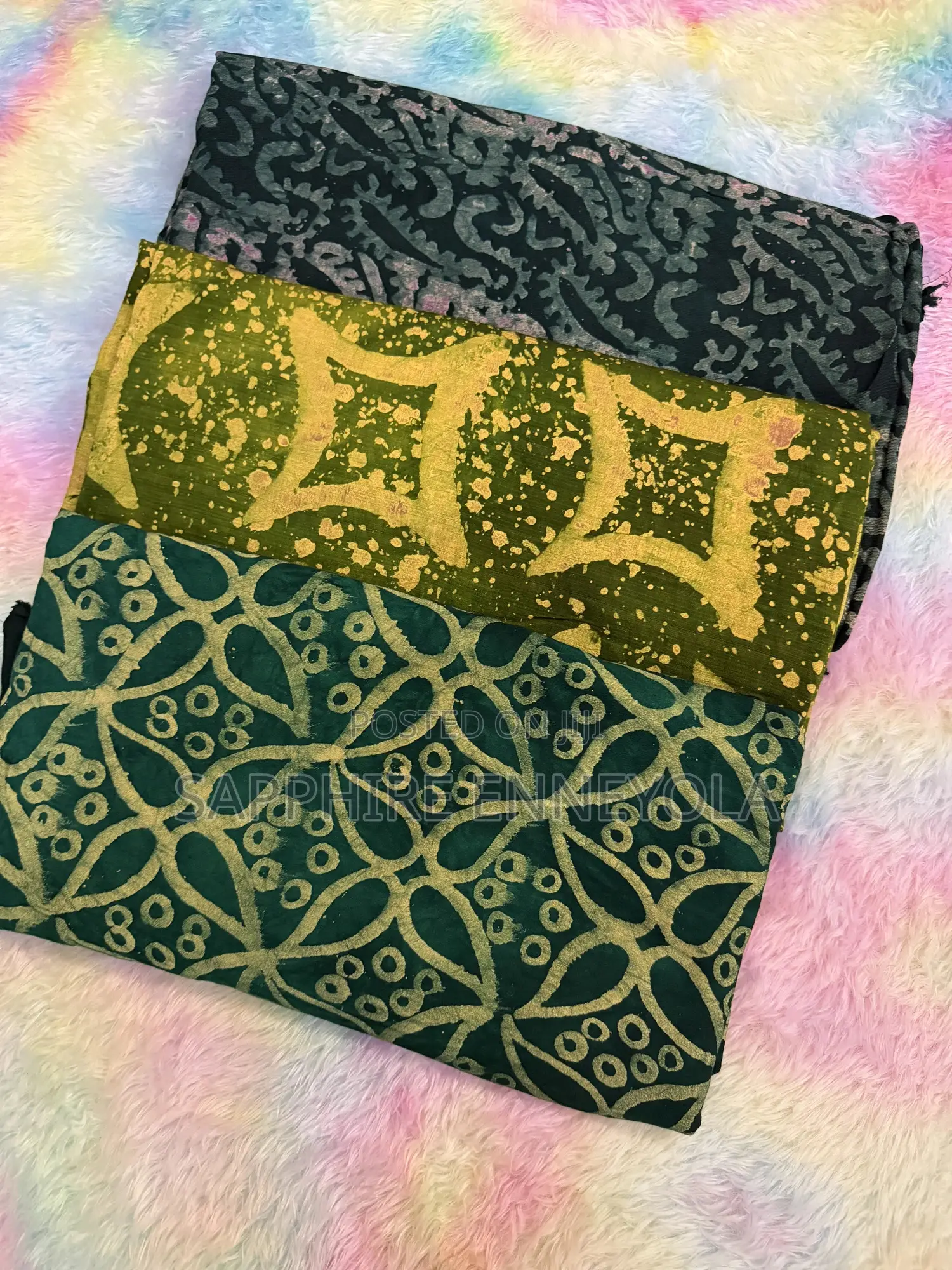 Adire Crepe Fabrics