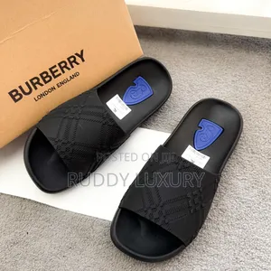 Luxury Monogram Slide Slippers