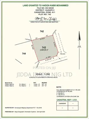 Prime Guzape Ii Residential Plot For Sale – 2,645sqm
