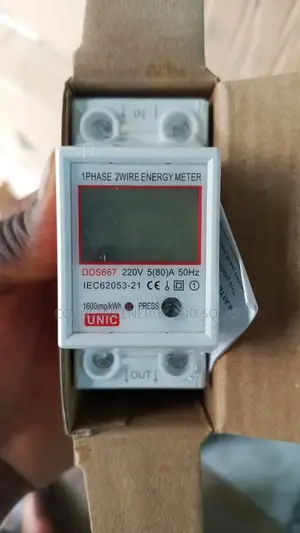 Single Phase Meter Non-Reset.