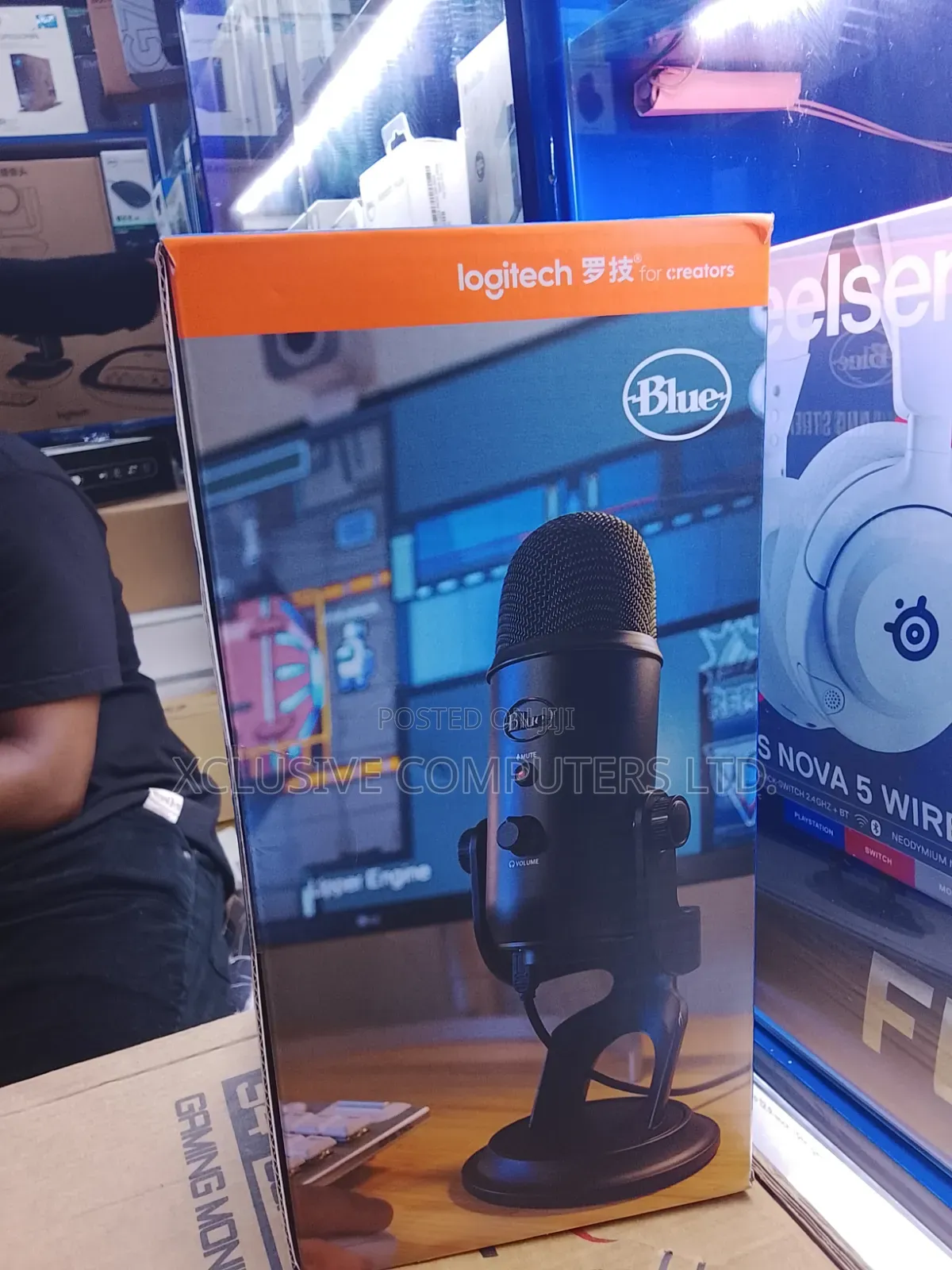Logitech Blue Usb Streaming Microphone