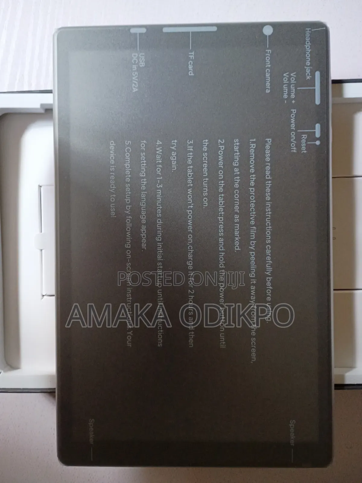 New Tablet 64 GB Black