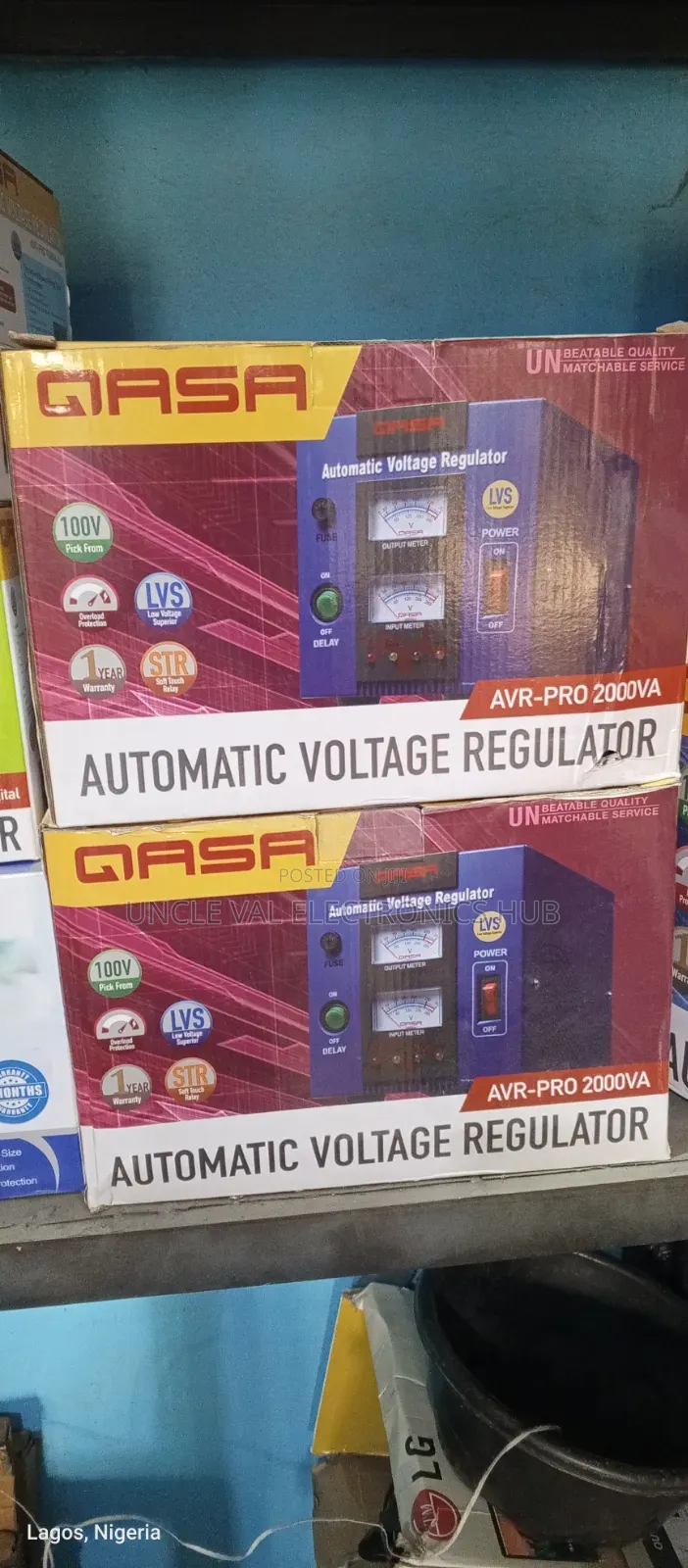 Qasa 2000w Automatic Voltage Regulator