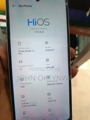 Tecno Spark 10 Pro 256 GB White