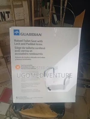 Brand New Toilet Seat Raiser With Arm Rest