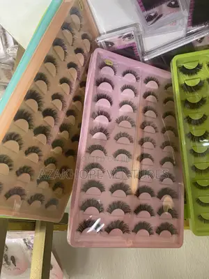 Eyelashes.