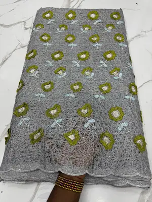 Applique Mesh Lace