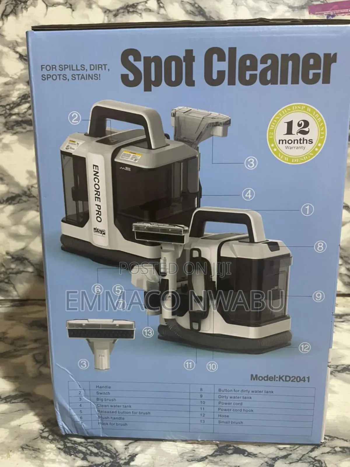 DSP Spot Cleaner