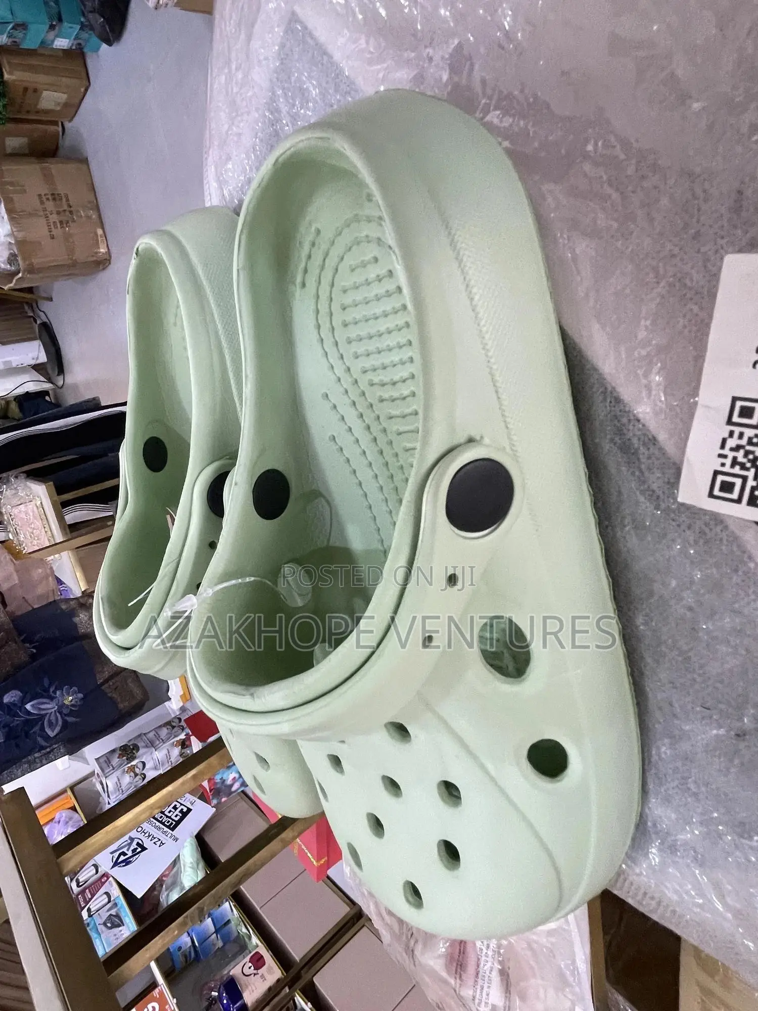 Light Green Garden Clogs
