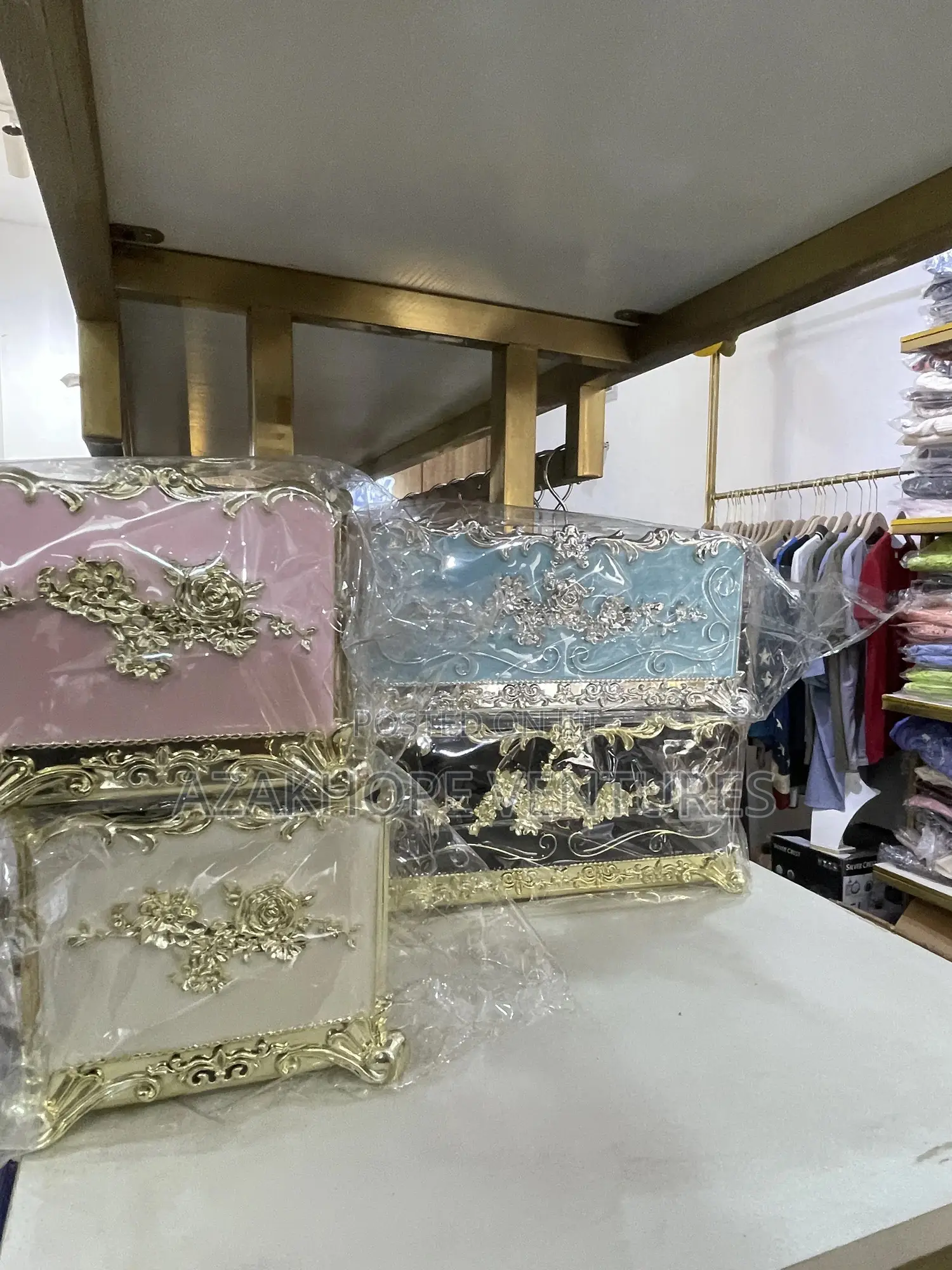 Luxury Tissue Box Holders
