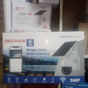Single Lens V380 Wifi Solar Camera