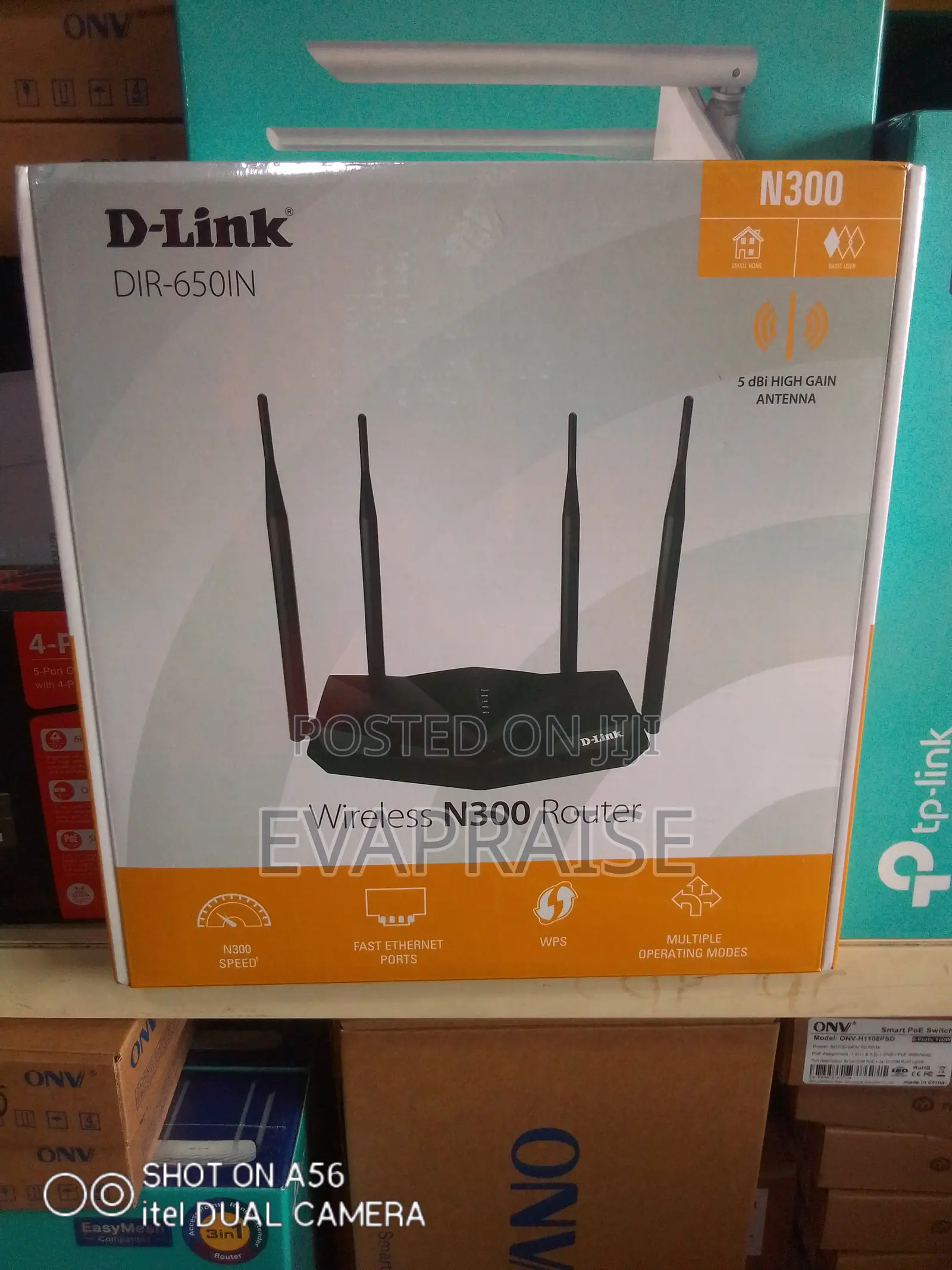 D Link Wireless N300 Router Dir-650in