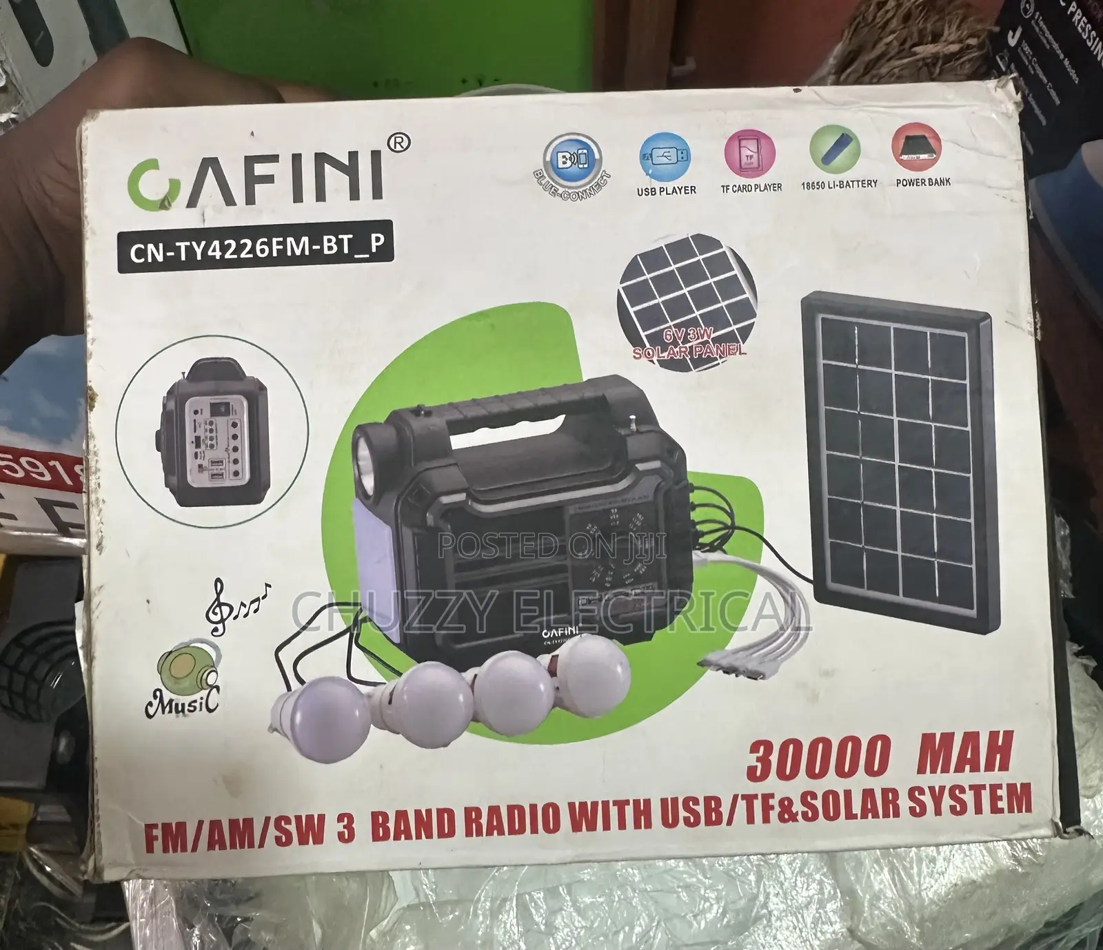 Solar Radio Lighting System