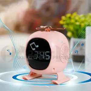 Alarm Clock Radio With Bluetooth Speaker, Digital Clock