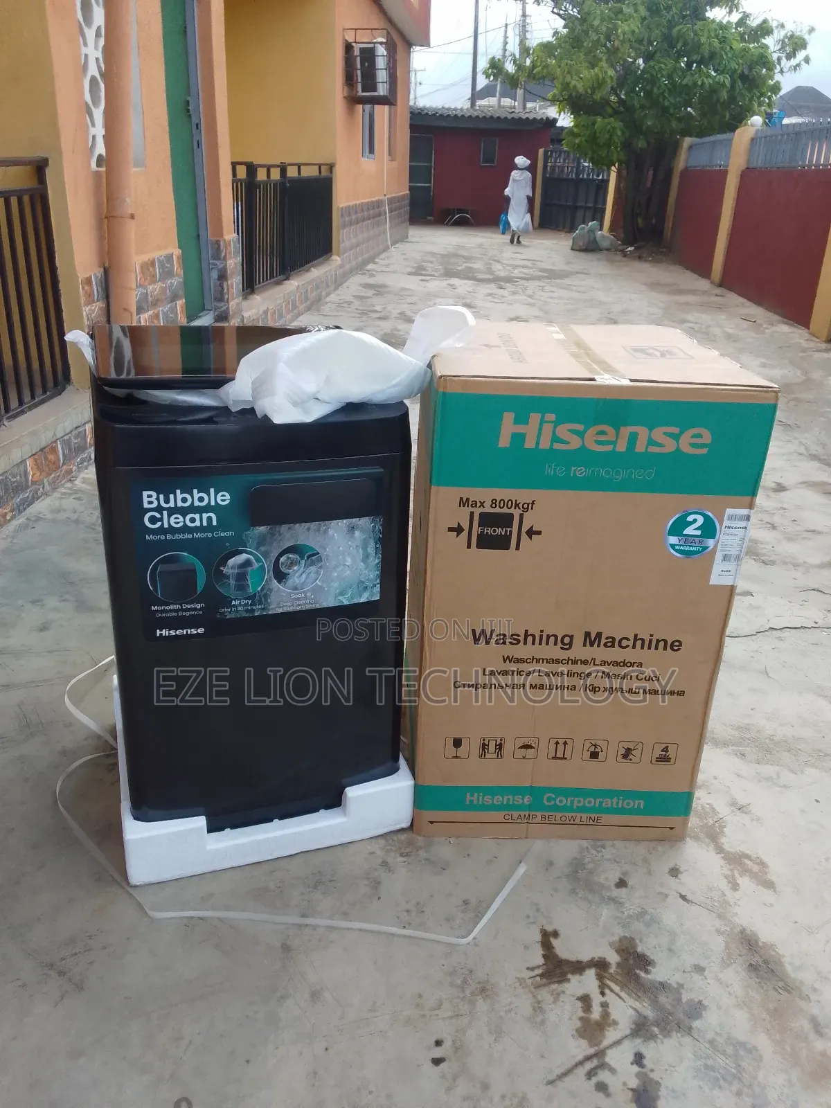 Hisense 9kg Automatic Top Load Washing Machine