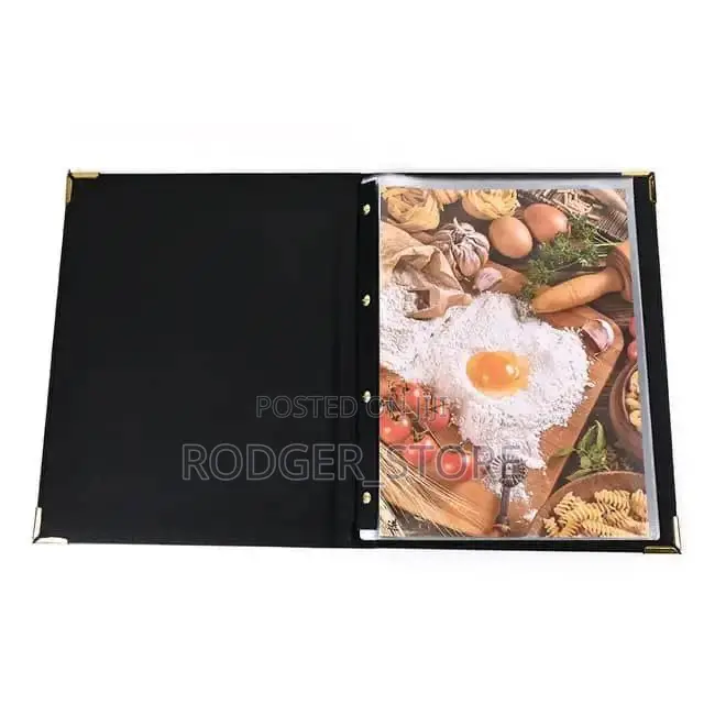 Leather Menu Cover Folders