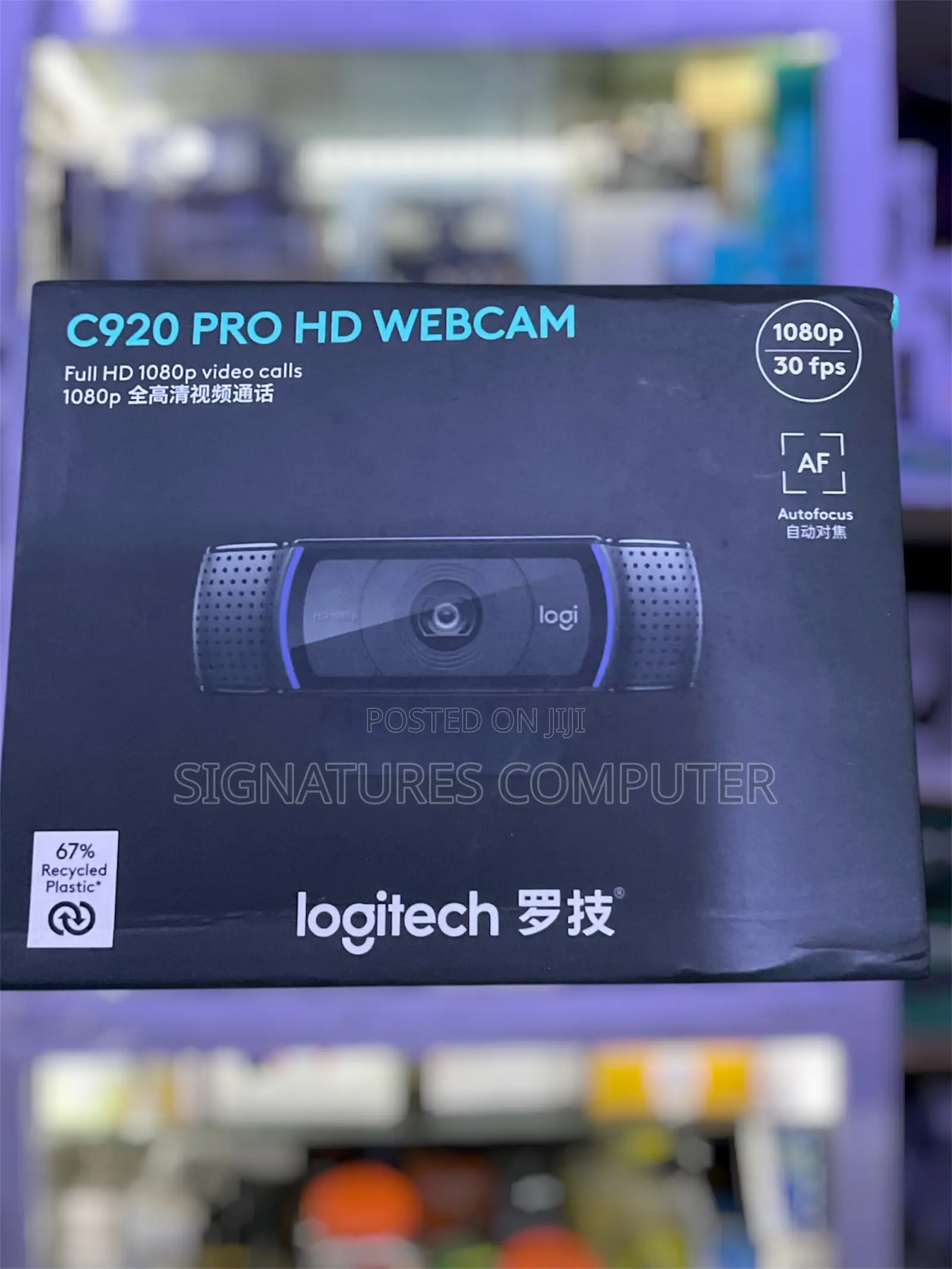 Webcam C920 Pro Hd Logitech