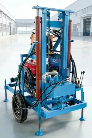 Foreign 125metres Deep Borehole Drilling Rig Forsale
