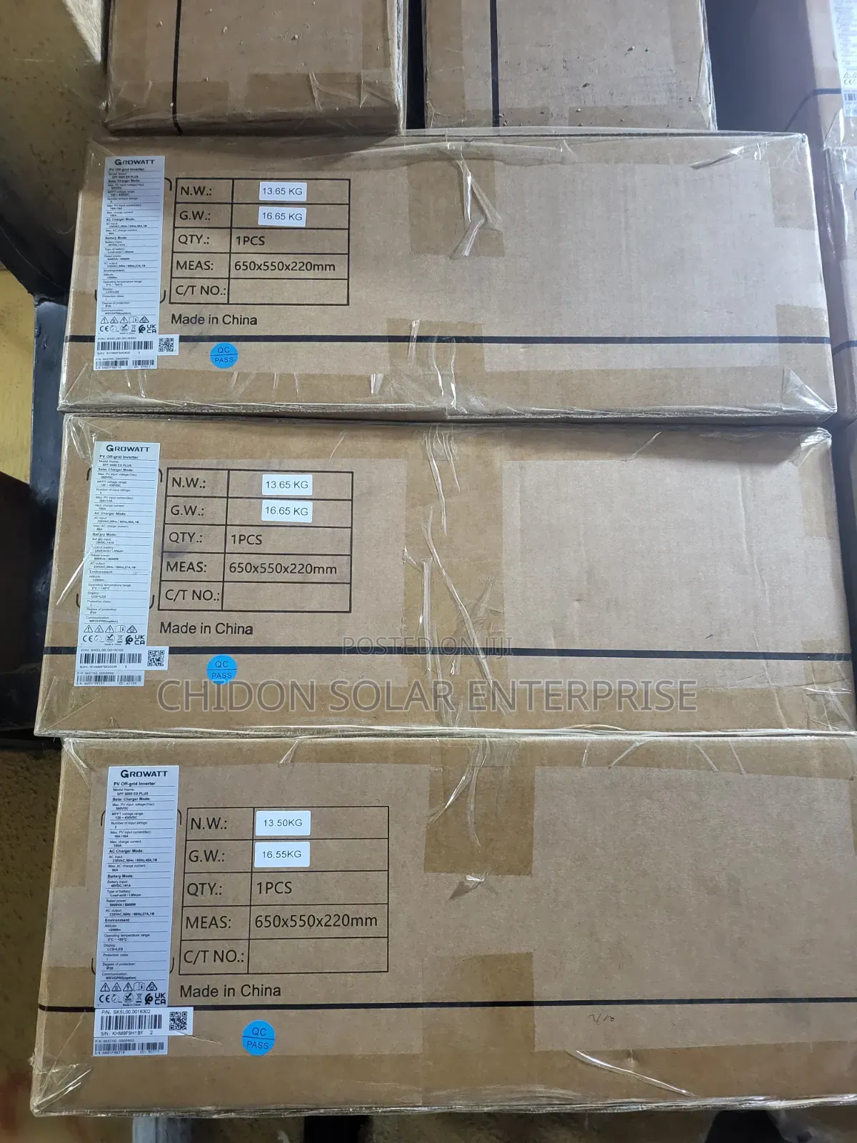 6kva 48volts Growatt Inverter