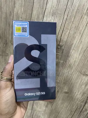 New Samsung Galaxy S21 5G 128 GB Black