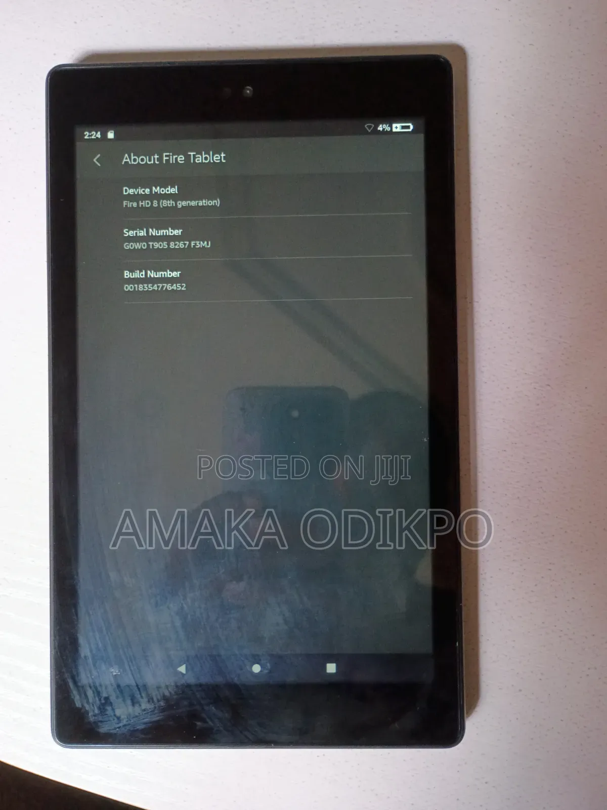 Amazon Fire HD 8 16 GB Black