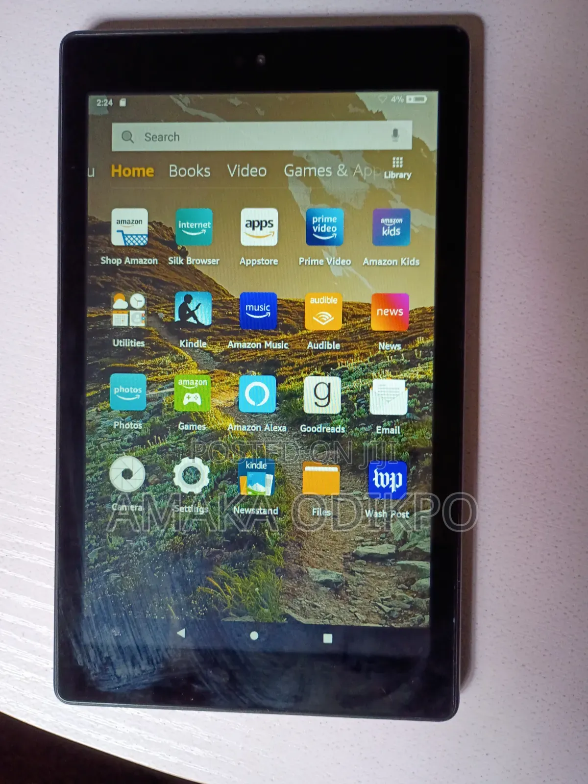Amazon Fire HD 8 16 GB Black