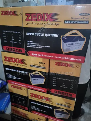 130ah 12volts Zedix Deep Cycle Battery