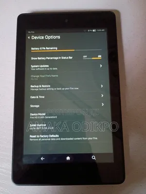 Amazon Fire HD 6 4 GB Black