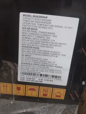 High Quality 6.2kkva Hybrid Inverter Transformerless
