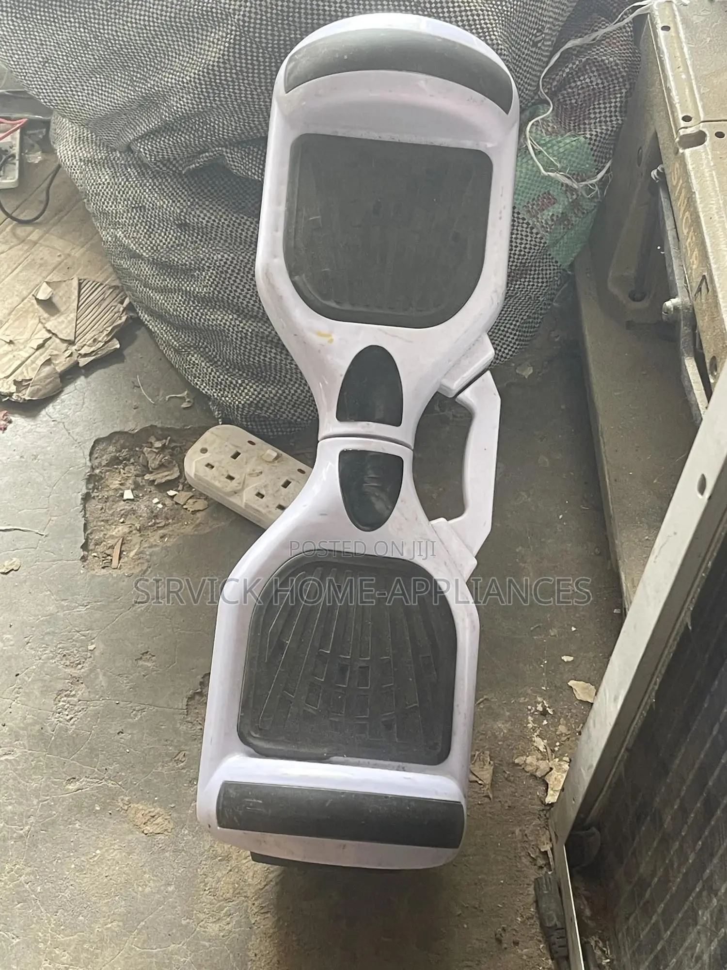 White Hoverboard