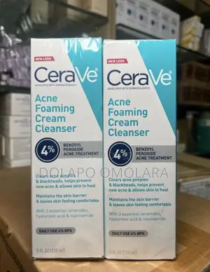 Cerave Acne Foaming Cream Cleanser - Acne Treatment