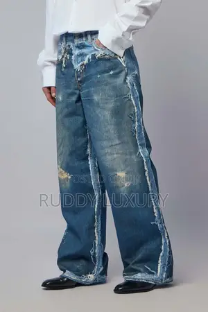 Acne Studios Trompe-L’Œil Denim Jeans