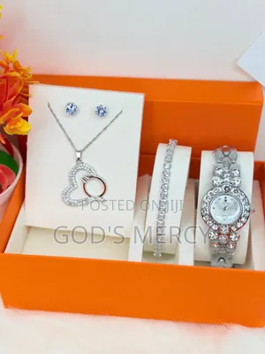 Wristwatch and Necklace Set