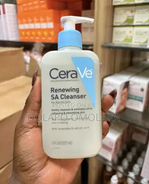 Cerave Renewing Sa Cleanser for Normal Skin 8 Fl Oz (237ml)