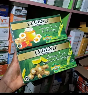 Legend Green Tea 25 Bags - Honey and Lemon Ginger
