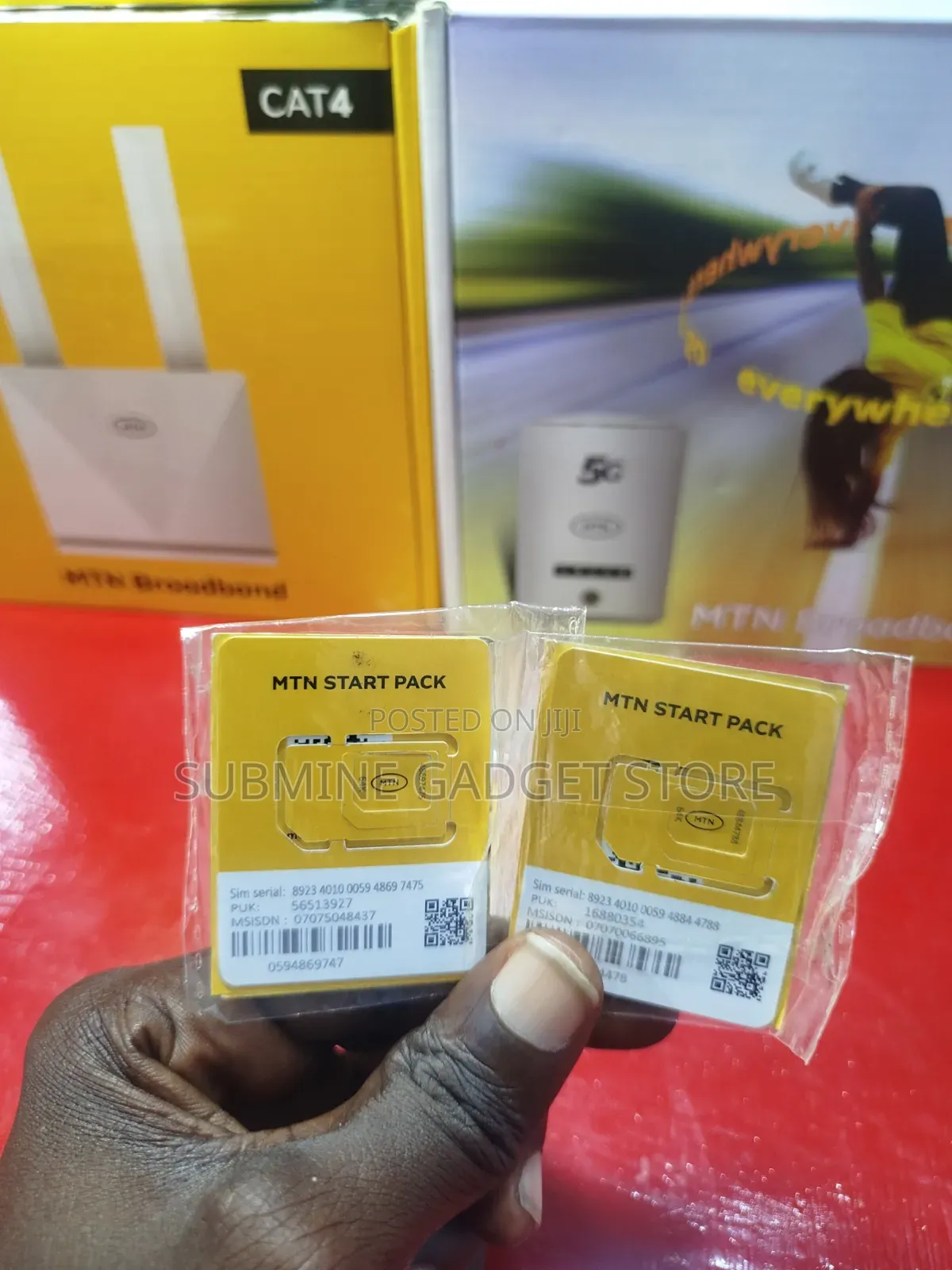MTN 60gb Data Sim for MTN Routers