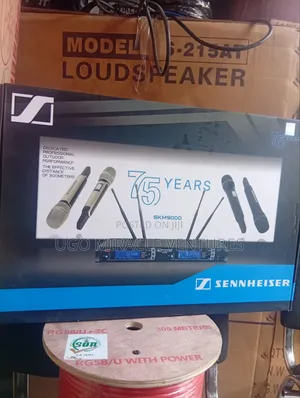 Sennheiser Wireless Mic High Quality Microphone Complete 300 M