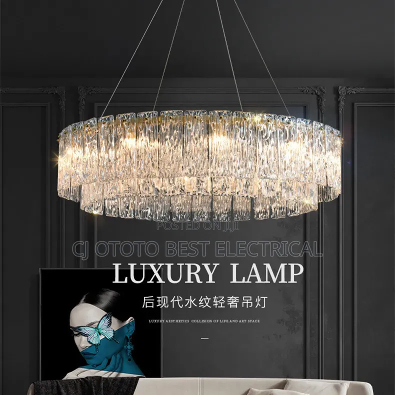 Best Crystal Luxury Living Room and Dining Room Light, 800mm